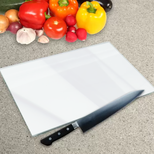 Glass chopping clearance board